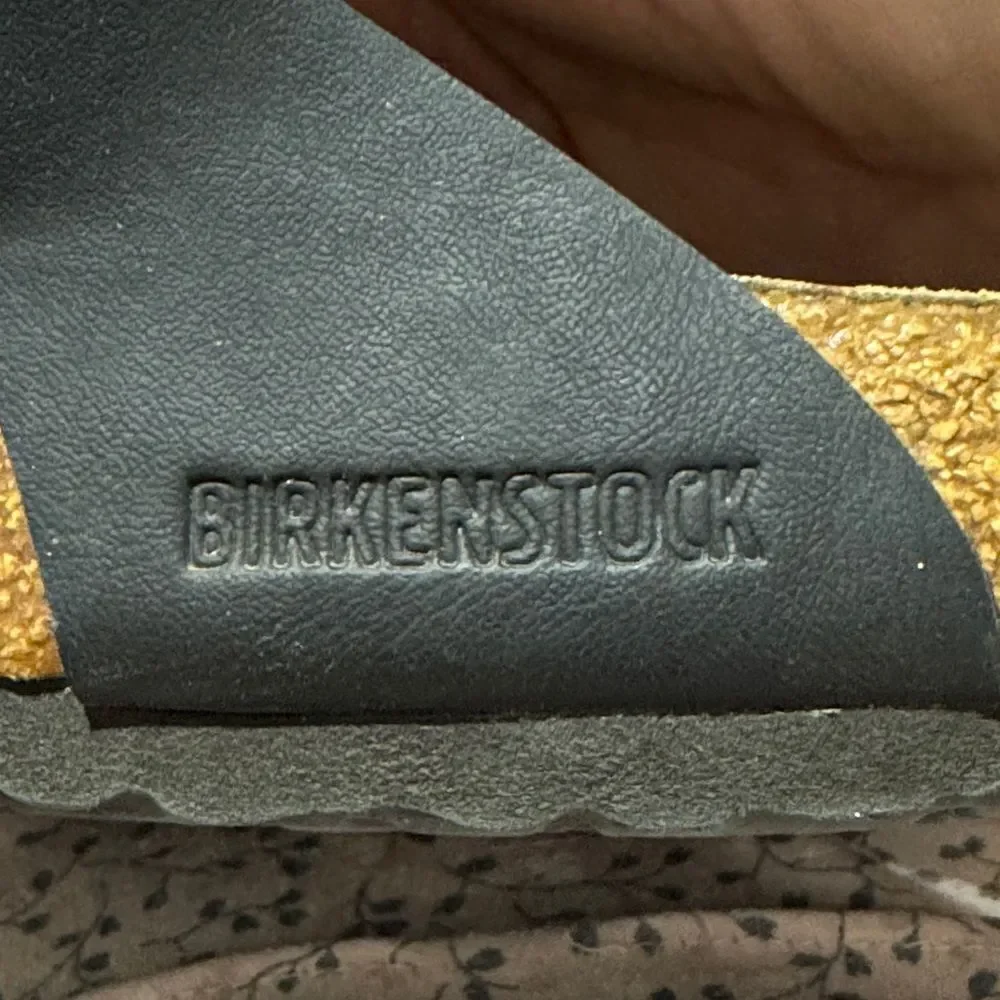 Birkenstock Black Leather Sandals
